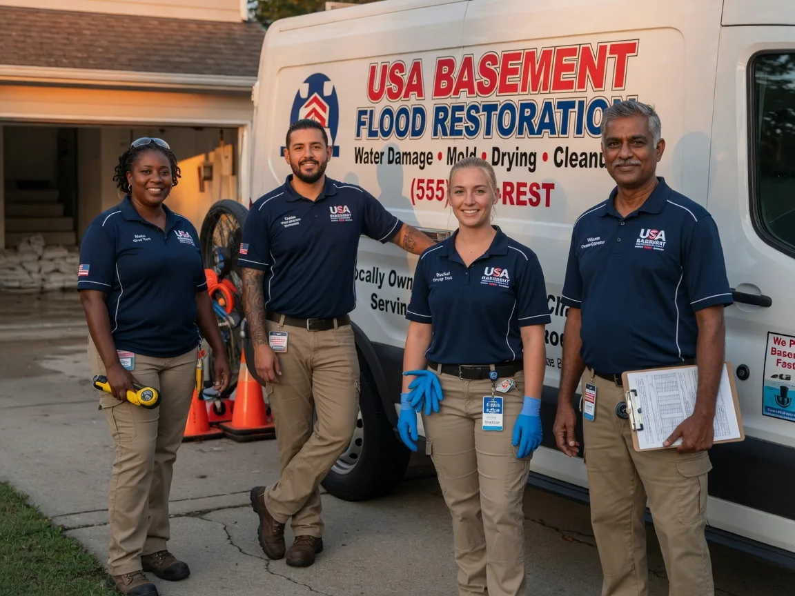 Basement Flood Cleanup company in Medina, ND